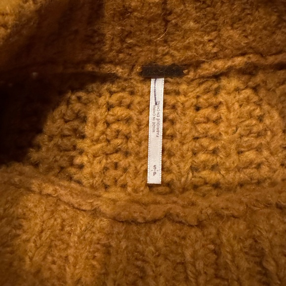 NWOT Free People Women's Alpine Pullover Cinnamon Toast Combo, Small - Picture 4 of 5